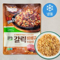 풀무원 갈릭 바베큐 볶음밥 2인분 (냉동), 420g, 1개
