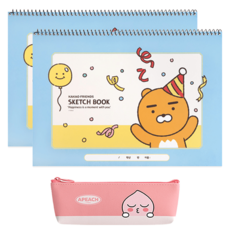 카카오프렌즈해피모먼트스케치북