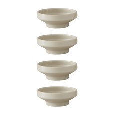 ERATO 醬料碟 奶油色 9公分 4入, 陶瓷材質, 4個