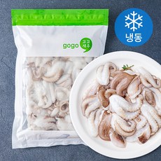 고고새우 쫄깃쫄깃 손질 절단쭈꾸미 (냉동), 800g(L), 1개