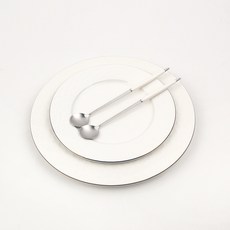 보겐 몽블랑 큐티 커트러리 롱스푼, 화이트, 2개
