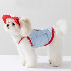 REDPUPPY 寵物冰袋涼爽背心+帽子組, 1套, 單色