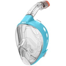 스노우쿨링 스네프 스마트 스노클링 마스크 SMC-3001 블루 1개