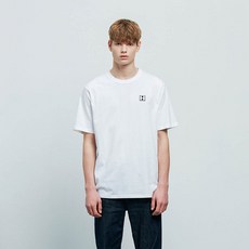 크리스크리스티 원포인트 와펜자수 반팔티셔츠 KKMASWMOP02
