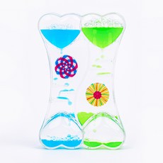 Art Joy 油旺水旺運動起泡水球, Heart Illusion Timer 藍色 綠色