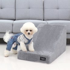레드퍼피 반려동물 프리미엄 투웨이 투스텝 일반형, 그레이