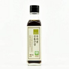 올가홀푸드 우리콩 전통간장, 180ml, 1개