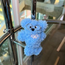 컬러풀 모루 인형 키링