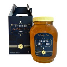 제주 야생화 벌꿀, 2.4kg, 1개