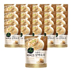 비비고 누룽지 닭백숙죽, 420g, 21개