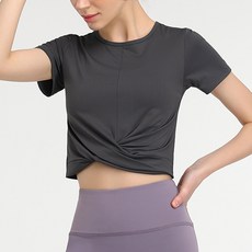 Dasa.com女款波浪紋瑜珈皮拉提斯上衣T恤