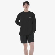 일루소 로고 긴팔 래쉬가드 + 4부 반바지 세트