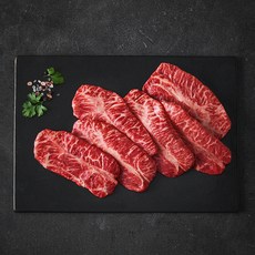 실속한우 조은장터 부채살 1등급 구이용 (냉장), 200g, 1개