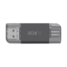 AID 아이폰 3 in 1 멀티 OTG USB C타입 라이트닝 플래시 드라이브 M20-256G, 256GB