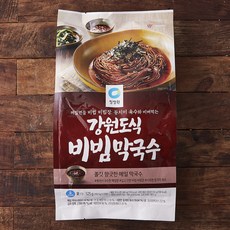 청정원 강원도식 비빔막국수 2인분, 525g, 1개