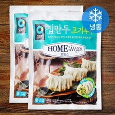 청정원 호밍스 집만두 고기부추 (냉동), 400g, 2개