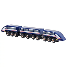 Mentari 歐洲之星列車, 認識正極、負極, 建構空間感知力, 無毒無害, 藍色, 1組