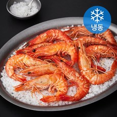 새우 소금구이 블랙타이거 500g 17미 + 소금 400g 세트 (냉동), 1세트
