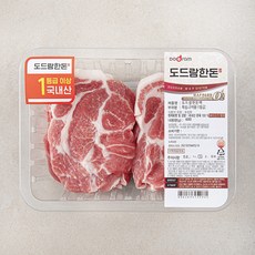 도드람한돈 1등급 목심 구이용 (냉장) 600g 1개