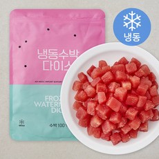 스위트컵 수박 다이스 (냉동), 1개, 1kg