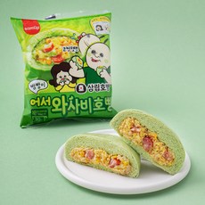 삼립 빵빵이 어서 와사비호빵, 100g, 1개