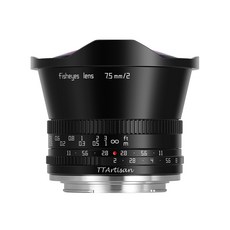 티티아티산 소니 E 마운트 APS-C 어안렌즈 7.5mm F2 블랙