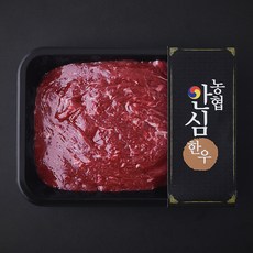 농협안심한우 1+등급 정육 불고기용, 600g, 1개