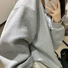 여성용 메이드제이 토핑 무지 트레이닝 맨투맨 + 조거팬츠 세트 SET2424