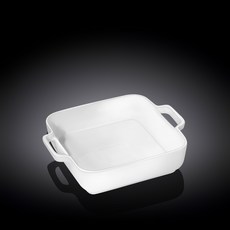 윌맥스 스텔라 오븐용 정사각접시 WL-997036A, 화이트, 1개