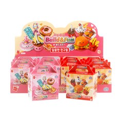 Qman 拼搭和樂趣 Sweet Friends 1 6p+Friends 2 6p 積木套組, 隨機出貨