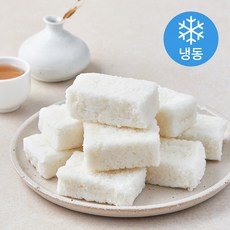 착한떡 우유백설기 (냉동), 45g, 1개, 10개입 45g, 1개, 10개입