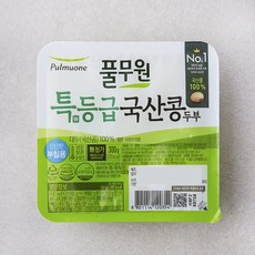 풀무원 특등급 국산콩두부 부침용, 300g, 1개