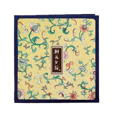 復古花卉封面記錄相冊 280*270*30mm, 30張, 3號(相冊)+黑色(內頁)
