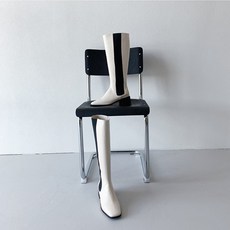 아이보리롱부츠