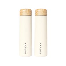 라임올리브 할로 보온보냉 텀블러 2p, 아이보리, 250ml, 2개