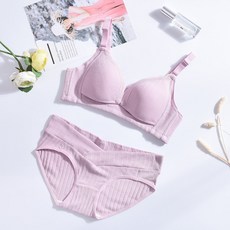 마켓A 임부 베이직 수유브라 + 팬티 세트