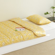 더메종 리틀썸머 풍기인견 키즈 차렵이불 베개커버 세트, 썸머데이지