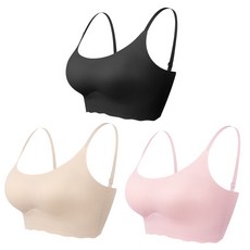 어나더디 끈조절 가능 심리스 스트랩 브라탑 3P 세트