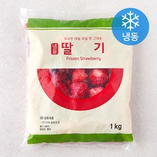 세미원 딸기 (냉동), 1kg, 1개
