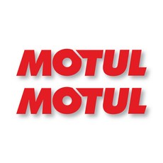 모툴 SUV 데칼 스티커 중, 레드, 2개 레드, 2개