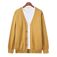 남자오버핏가디건