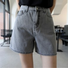 여자5부청반바지