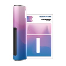 웨이브스튜디오 릴 하이브리드 2.0 스킨 스티커, D-14 AURORA 3, 2개
