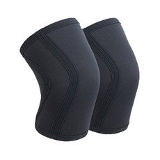 네오프렌 헬스 크로스핏 무릎보호대 양쪽세트 블랙 HG-117, 1세트