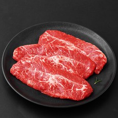 초원농원 한우 1등급 부채살 구이용 (냉장), 200g, 1개