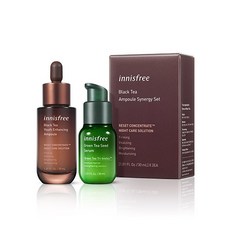 이니스프리 블랙티 앰플 시너지 세트, 1세트
