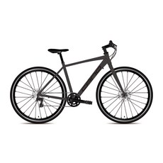 지오닉스 2021년형 카노24HD 시마노 24단 유압 디스크 브레이크 알로이 하이브리드 자전거, 매트블랙 + 블랙, 170cm