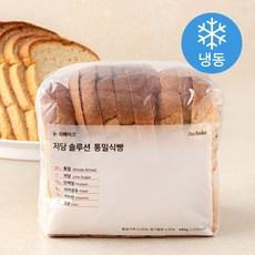 리베이크 저당 솔루션 통밀식빵 (냉동), 430g, 1개 430g, 1개