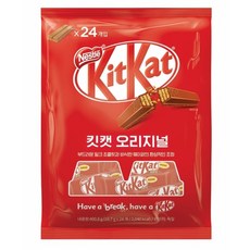 KitKat 오리지널 초콜릿 과자, 1개, 400.8g