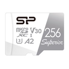 실리콘파워 microSDXC Superior A2 UHS-I 4K 메모리카드, 256GB, 1개